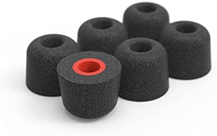 Flare Audio Premium Memory Foam Earbud Tips – Universal Noise-Isolating Replacement Tips for Flares Jet & Ear HD – Medium Size, 3 Pairs for Enhanced Comfort and Sound Quality – Hypoallergenic Foam for Secure Fit and Immersive Listening Experience