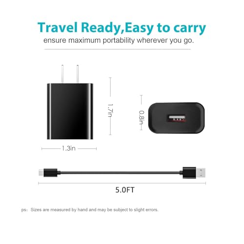 Ultra-Fast 5 V USB Type C Wall Charger for Ultimate Ears Bluetooth Speakers – MEGABOOM 4, WONDERBOOM 4, Boom 4, and More – High-Speed Charging Adapter with Enhanced Compatibility and Safety Features for Uninterrupted Music Enjoyment