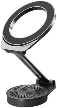 Elevate Your Commuting Experience with the Dual-Function Fits Mag-Safe Car Mount & Fragrance Diffuser – Adjustable Magnetic Holder for All Smartphones – Chic Space Grey Design for Optimal Navigation & Aromatic Bliss – Effortless Dashboard Installation with Secure Grip for Enhanced Convenience on Every Journey