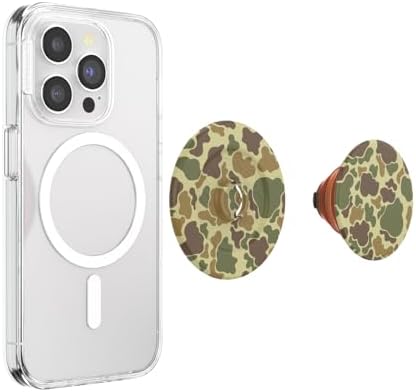Magnetic Pop Sockets Pop Grip for Mag Safe – Customizable Phone Holder & Kickstand for i Phone Mag Safe Cases – Secure Grip, Hands-Free Viewing, Wireless Charging Compatible – Fluted Fatigue Design for Enhanced Style and Functionality
