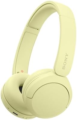 Sony WH-CH520 Bluetooth On-Ear Headphones – Superior 50-Hour Battery Life with Rapid Charge Technology for Endless Listening, Ultra-Lightweight with Comfortable Fit, Integrated Hands-Free Mic for Calls – Premium Audio Performance for Music and Meetings