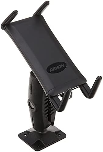 Ultimate ARKON Heavy-Duty Car Phone Holder with Secure Grip | Adjustable Drill Base Mount for i Phone, Samsung, Google & Nokia | Spring-Loaded Smartphone Holder Expands to 7.25 Inches | Reliable Accessory for Safe Navigation & Hands-Free Use