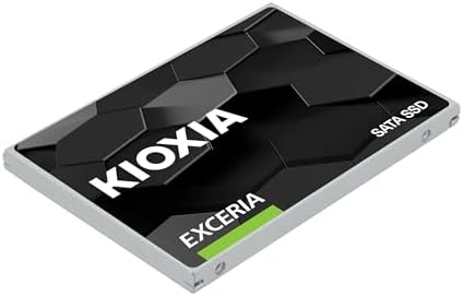 Unleash Superior Speed with KIOXIA EXCERIA 960 GB SATA SSD – High-Performance 2.5” Internal Drive for Ultimate Laptop and Desktop Upgrades, Lightning-Fast Boot Times, and Enhanced Productivity!