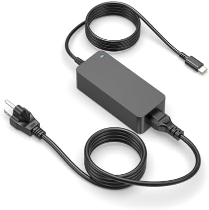 Lenovo Yoga Laptop Charger – 65 W & 45 W UL-Certified Power Adapter with 10-Inch Extended Data Cable for Optimal Charging Speed – Compatible with Yoga Gen 3 & 4 Models – Comprehensive Safety Features Including Overcurrent & Overvoltage Protection – Ideal for 100 W, 300 W, 500 W Lenovo Laptops – Enjoy Unmatched Reliability with 30-Day Return Policy and One-Year Product Exchange Guarantee – Your Ultimate Power Solution for Dependable Performance