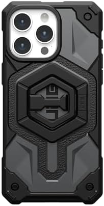 URBAN ARMOR GEAR UAG Magnetic Phone Ring Stand | Sleek Black Design for i Phone 16/15 & Galaxy S25/S24 | Mag Safe-Compatible 360° Adjustable Kickstand | Enhanced Security with Removable Metal Grip | Ultimate Convenience for Hands-Free Use and Stylish Protection