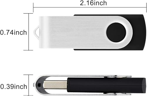KEXIN 10-Pack 32 GB USB Flash Drives – Portable Memory Sticks with Enhanced Speed & Compatibility for Effortless Data Storage and Transfer, Perfect for Home, Office & School Use