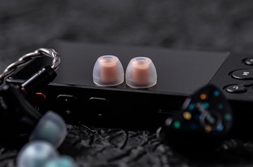 Transform Your Audio Experience with DUNU Candy Silicone Eartips – Precision Engineered for Comfort and Noise Isolation, Available in S/M/L Sizes, Perfectly Compatible with 4.6 mm to 5.5 mm Nozzles – Enhance Sound Quality and Enjoy Extended Listening Sessions with High-Quality Silicone Earphone Accessories