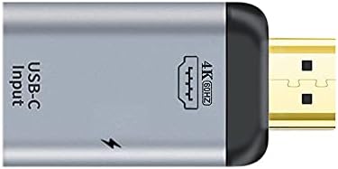 xiwai 100 W USB-C to HDMI Adapter Cable – 10 Gbps Data Transfer & 4 K@60 Hz Output for Laptops and Phones – Fast Charging Power Delivery & Enhanced Compatibility for Ultimate Streaming Experience