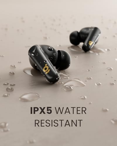 Revolutionary Bluetooth 5.4 In-Ear Wireless Earbuds with 4 Mic ENC for Superior Call Clarity – 40 Hours of Uninterrupted Playtime, IPX5 Waterproof for Ultimate Durability – Perfectly Designed for Active Lifestyles, Music, and Professional Use – Sleek Black Aesthetic for Seamless Integration with Smartphones, Tablets, and Laptops