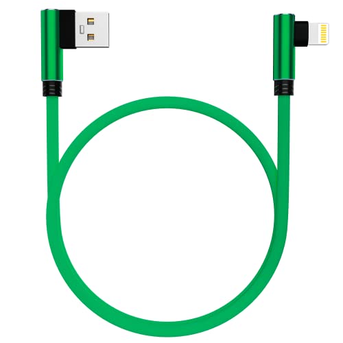 Ironten Lightning Charger 5-Pack – 6 ft Nylon Braided Fast Charging Cables for i Phone 14/13/12/11 Pro Max & i Pad – MFi Certified, Durable, Multi-Color Design for Effortless Power on the Go