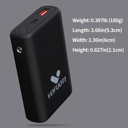 High-Capacity 7.4 V Power Bank for Heating Pads – 10000 m Ah Portable Charger with Rapid Charge and Universal Compatibility for Ultimate Comfort on the Go