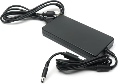 180 W High-Performance Power Adapter for Dell Alienware, G Series, and Precision Laptops – Universal Compatibility for Enhanced Speed and Efficiency – Ideal for Gaming and Professional Use – Supports Inspiron, Vostro, and Opti Plex AIO Models – Reliable Charging Solution for M-Series and Docking Stations WD15, WD19, TB15, TB16 – Optimized Power Supply for Seamless Connectivity and Extended Device Lifespan – Premium Quality with Multiple Safety Features – Perfect for Gamers and Professionals Seeking Uninterrupted Power – Upgrade Your Charging Experience with a Versatile Adapter for All Your Dell Laptops and Docking Needs
