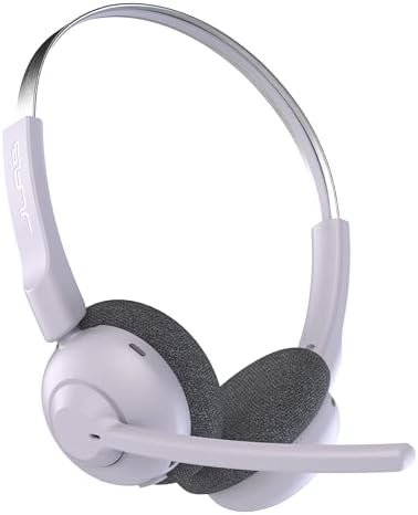 Transform Your Audio Experience with JLab Go Work Wireless On-Ear Headset – 50+ Hours of Playtime, Dual Device Bluetooth Multipoint, and Noise-Canceling Mic for Crystal-Clear Calls – Perfect for Remote Work, Gaming, and Mobile Use with Ultra-Lightweight Comfort