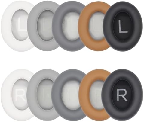 Ultimate Comfort Upgrade: Premium Replacement Earpads for Bose 700 Wireless Headphones – High-Density Noise-Cancelling Foam with Luxurious Protein Leather | Perfect Fit for Extended Listening & Enhanced Audio Performance – Stylish Silver Design