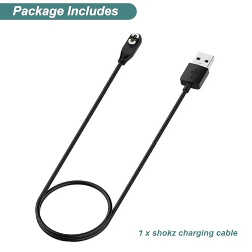 Kissmart Magnetic Charging Cable for Shokz Open Swim Pro & S710 Headphones – 3.3 ft Fast Charging Accessory for Bone Conduction Audio Experience – Durable, Tangle-Free USB Cable for Effortless Connectivity & Enhanced Compatibility