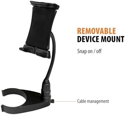 Ultimate Heavy-Duty Mega XL Cupholder & Device Mount with Adjustable Gooseneck Arm – Secure Hydration & Hands-Free Connectivity for 1.2 L Bottles in Any Vehicle
