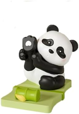 Ralcosuss Cute Panda Cell Phone Stand Smartphone Holder for Desk Resin Cartoon Animal Desk Accessories – Enhanced Compatibility and Speed