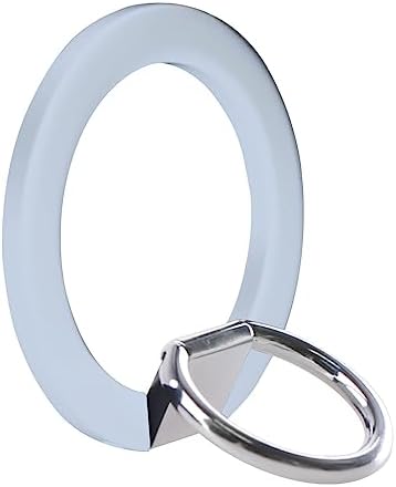 Magnetic Phone Ring Stand Holder Cell Phone Ring Holder 360 Degree Rotation Finger Ring Grip Adjustable Kickstand & Magnet Wireless Charging for iPhone 14 Plus 13 12 Pro Max Mini Accessories – White – Enhanced Compatibility and Speed