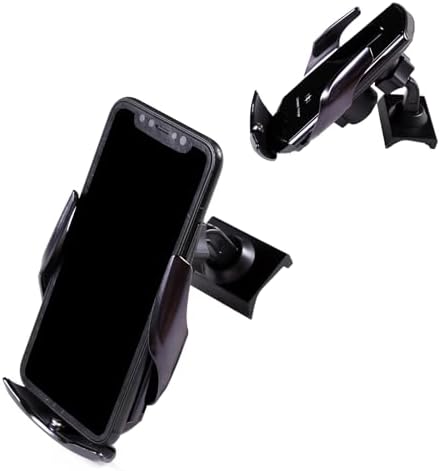 Magnetic Suction Car Phone Mount for Tacoma 2016-2022 – Hands-Free Dashboard & Vent Holder with Retractable Stand for Ultimate Accessibility and Safety in Black – Perfect Fit for Navigation and Calls