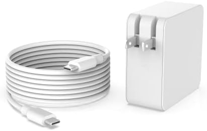 65 W Fast Charging Samsung Laptop Charger with PD Technology – Ultimate Galaxy Book Compatibility, Foldable Plug & 7.5 FT Detachable Cable for Office and Travel Use, CE Certified for Safety and Reliability. Experience rapid charging with intelligent power delivery, ensuring your Galaxy Book Pro, Pro 360, and other devices power up swiftly. Featuring a compact design with a foldable plug that saves space on power strips, this charger is perfect for your desk or on-the-go. The 7.5 FT detachable cable offers flexibility for comfortable connectivity in various settings. Backed by a 2-year manufacturer’s warranty and a hassle-free 30-day return policy, invest in a charger you can trust. CE-certified for enhanced safety, it protects against overcharging and overheating while delivering consistent performance. Ideal for professionals and students alike, this charger guarantees compatibility with a wide range of Samsung Galaxy laptops and devices, making it an essential accessory for efficient productivity.