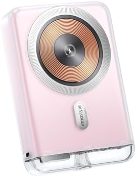 Transparent Magnetic Power Bank 10,000 m Ah – 20 W Fast Charger with Enhanced Grip for i Phone 12-16 Series – Dual USB-C Ports for Multi-Device Charging – Sleek, Travel-Friendly Design for All-Day Power – Reliable Safety Features & Aesthetic Appeal for Modern Users