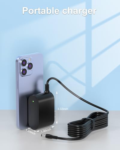 VHBW 27 V High-Performance Massage Gun Charger – Reliable AC Adapter for Sharper Image Powerboost Models 1011666, 1013002, 1012667, 1013983 & 1013985 – 6 FT Durable Deep Tissue Massager Power Cord for Optimal Charging & Enhanced Wellness – Non-Compatible with 18 V Devices