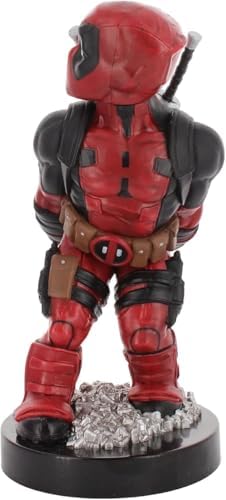 Exquisite Gaming: Marvel: Deadpool 3 ‘Bringing Up The Rear’ Repaint – Cable Guys Original Controller & Phone Holder, Collectible Device Stand, Figure – Enhanced Compatibility and Speed