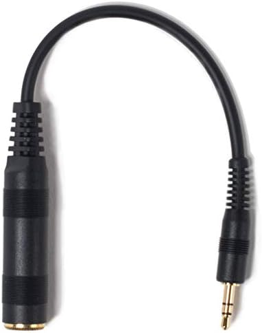 Sennheiser Premium 1/4″ to 1/8″ Adapter Cable – High-Performance Audio Connector for Headphones, 6.3 mm Female to 3.5 mm Male Plug, Ultimate Compatibility & Durability for Audiophiles and Casual Listeners