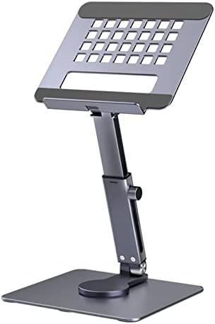 Guazi V 360° Adjustable Tablet Stand – Ergonomic, Foldable Holder for i Pads (10.2-12.9”), Kindles, and Smartphones (4-13”) – Anti-Slip Desktop Mount for Enhanced Comfort in Work, Cooking, Gaming, and Reading – Versatile Device Compatibility and Strain-Reducing Design
