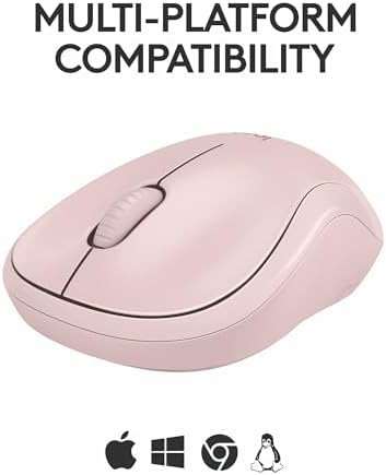 Logitech M240 Silent Bluetooth Mouse – Wireless & Compact Design for Effortless Navigation, 18-Month Battery Life, and Smooth Tracking on All Surfaces – Ideal for Windows, mac OS, Chrome OS – Portable Off White Solution for Professionals on the Go