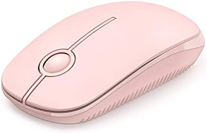 Sleek Vssoplor Wireless Mouse – Ultra-Slim Silent Optical Companion for Laptops & PCs | 2.4 GHz Nano Receiver, Perfect for Quiet Workspaces & Travel | Enhanced Compatibility for Windows, Mac & Linux