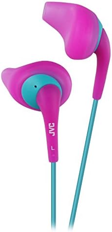 JVC Gumy Sport Earbuds in Black and Red – Sweat-Proof Comfort Fit Headphones for Active Lifestyles with Long Tangle-Free Cord and Enhanced Device Compatibility JVC Gumy Sport Earbuds in Black and Red – Sweat-Proof Comfort Fit Headphones for Active Lifestyles with Long Tangle-Free Cord and Enhanced Device Compatibility