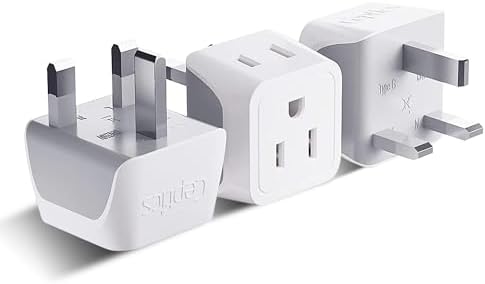 Ultimate Universal Travel Adapter: 35 W Fast Charging Power Converter with PD & QC 3.0, Dual USB-C & Triple USB Ports for Seamless Global Connectivity – Compatible with Type A, C, G, I Outlets for Effortless Charging Across EU, US, UK & Beyond – Perfect Travel Companion for Modern Explorers