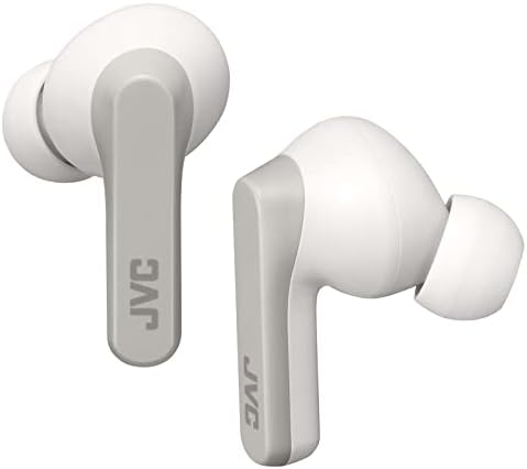 JVC RIPTIDZ True Wireless Earbuds – Advanced Touch Control, Versatile Single-Ear Functionality, IPX5 Waterproof Rating, Bluetooth 5.1 Technology, Exceptional 30-Hour Battery Life, Stylish Black Finish for Active Lifestyles – HAA9 TB (Black)