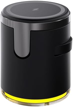 Revolutionary Qi2 Certified 3-in-1 Magnetic Wireless Charging Station for Apple & Samsung Devices – Ultra-Fast 30 W Dock with Seamless Compatibility for i Phone 12-16, i Watches, Air Pods, and Samsung Watches – Compact, Tangle-Free Power Solution in Sleek Black Finish