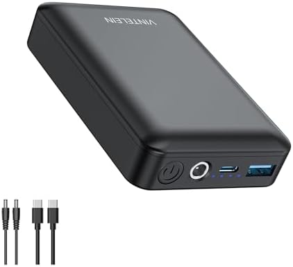 Compact 15000 m Ah 12 V Power Bank with PD45 W Fast Charging – Ultimate USB-C Battery Solution for Breast Pumps, Heated Jackets, and Outdoor Gear – Lightweight, Versatile, and Rapid Recharge for All Your Devices