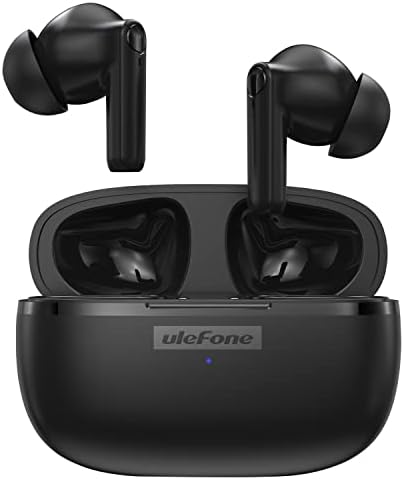 Ulefone Premium Wireless Earbuds with Bluetooth 5.1 – Touch Control In-Ear Headphones Featuring LED Display and Type-C Fast Charging for i Phone & Android – Superior Sound Quality for Professionals and Music Enthusiasts