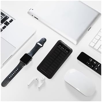 Eco-Friendly Solar Power Bank with Built-in Cables – Ultimate Portable Charger for Outdoor Adventures and Rapid Device Charging