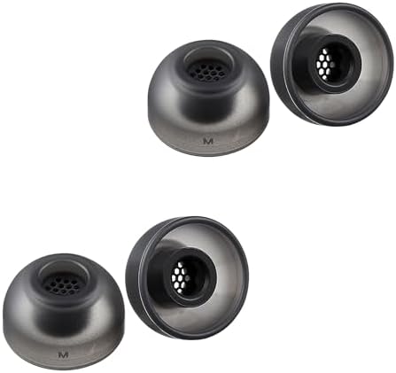 Enhance Your Audio Experience with AZLA Sedna Earfit MAX TWS Earbud Tips (S/MS/M) – Premium Noise-Canceling Silicone Eartips in Dark Gray for Ultimate Comfort and Sound Isolation, Perfectly Compatible with Sony, Samsung, and Sennheiser Wireless Headphones