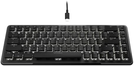 Experience Unmatched Gaming Precision with Turtle Beach Vulcan TKL Tenkeyless Mechanical Keyboard – Linear Titan Switch, Customizable AIMO RGB Lighting, Durable Aluminum Build, and Portable USB-C Connectivity for Ultimate Performance and Style