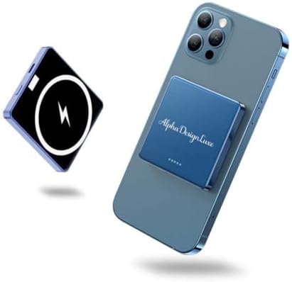 Magnetic 10000 m Ah Fast Charging Power Bank – Wireless Mag-Safe Portable Charger for i Phone, Android, Samsung, Huawei, and Xiaomi – Ultimate Mobile Device Battery Pack with Enhanced Compatibility and Rapid Recharge Technology