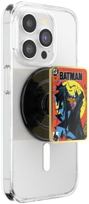 Batman Mag Safe Phone Grip – Stylish Magnetic Holder & Kickstand for Ultimate Hands-Free Experience, Wireless Charging Ready, Eye-Catching “I Am Batman” Enamel Design, Ideal for Daily Use and Enhanced Device Functionality