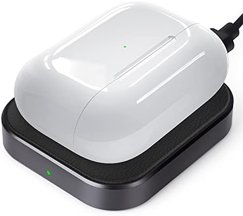 Premium Wireless Charging Station for Air Pods Pro & Compatible Models – Fast, Compact Power Hub with Overheat Protection – Sleek White Design for On-the-Go Convenience – Ideal for Travelers and Home Use – No Air Pods Included