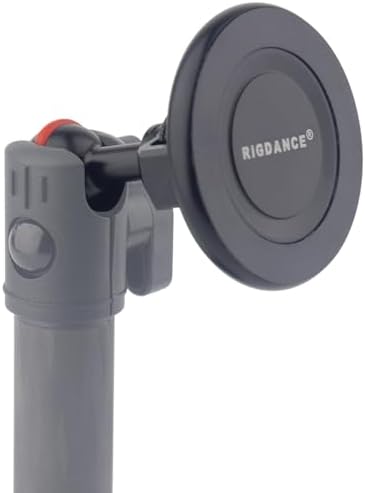 Car Magnetic Phone Mount with 20mm Ball – Compatible with Bulletpoint Mounting Solutions, Strong Magnet Holds for iPhone 16/15/14/13/12 Pro Max, Includes Metal Ring, Aluminum Alloy Base – Enhanced Compatibility and Speed