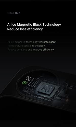 Babji Magnetic 5,000 m Ah Portable Charger – Wireless Power Bank for i Phone 15/14/13/12 Series with USB-C Cable, Fast Charging, Slim Design, Magsafe Compatible, Ideal for Travel and Everyday Use