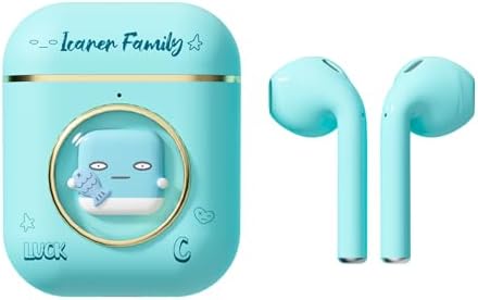 Black Panda Wireless Earbuds – Stylish Bluetooth 5.4 Sports Headphones with IPX4 Waterproof Technology, Perfect for Active Lifestyles, Travel, and School – Ideal for All Ages with Built-in Mic for Hands-Free Calls and Comfort Fit