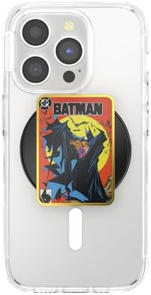 Batman Mag Safe Phone Grip – Stylish Magnetic Holder & Kickstand for Ultimate Hands-Free Experience, Wireless Charging Ready, Eye-Catching “I Am Batman” Enamel Design, Ideal for Daily Use and Enhanced Device Functionality