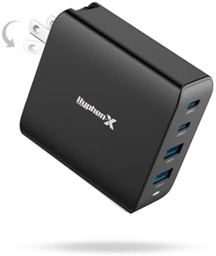 Ultimate 100 W Ga N USB-C Charger with 4 Ports – Fast Charging Block for Mac Book Pro/Air, i Phone 15/14/13/Pro Max, Samsung Galaxy – Compact & Foldable Design for On-the-Go Power Solutions