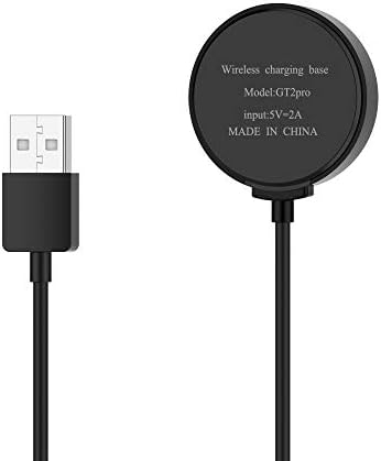 Premium Fit Turn Charging Cable Set for Huawei Smartwatches – 2-Pack 3.3 FT Replacement Dock for Ultimate, GT3, GT Runner, Watch3 Pro New, GT2 PRO, GT3 Pro & Watch D – Fast Charging, Durable & Portable Adapter for Seamless Power Management