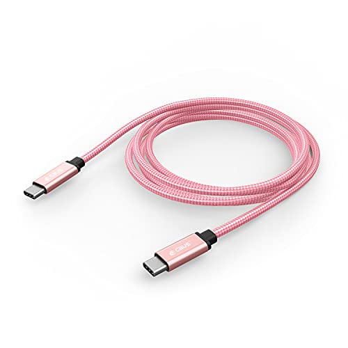 CBUS 10 ft USB-C to C Fast Charging Cable – Heavy-Duty Braided Cord for i Phone 16/15/Pro/Max/Plus & Android Devices – Superior Durability & Super Speed USB-C Charger in Stylish Purple – Unmatched Flexibility for Home & Travel Use